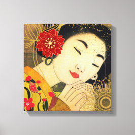 Lienzo Belleza asiática