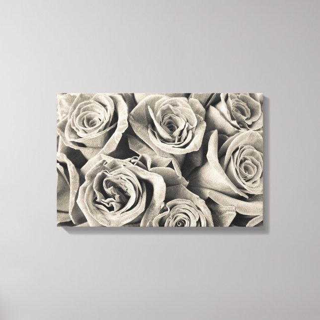 Lienzo Belleza de terciopelo vintage (Anverso)