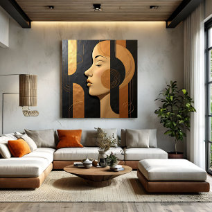 Lienzo Belleza Deco Femenina