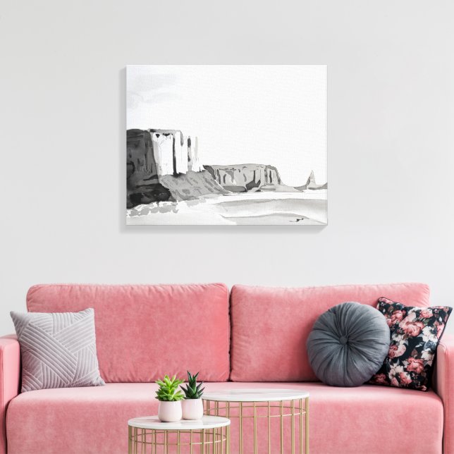 Lienzo Belleza del desierto (Insitu (Sala de estar))