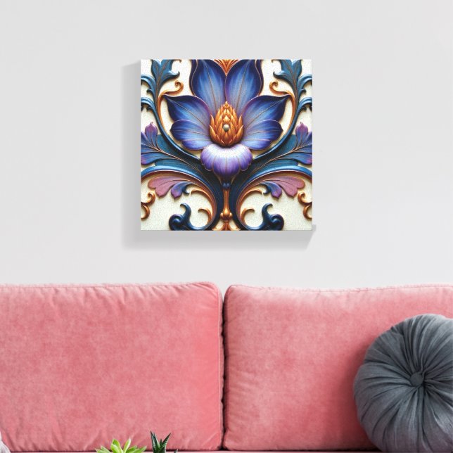 Lienzo Belleza Efímera (Insitu (Sala de estar))