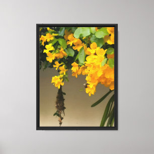Lienzo Belleza Flor de Oro