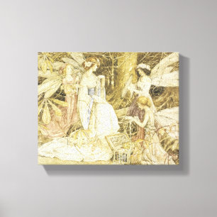 Lienzo Bello Artes - las joyas de la hada