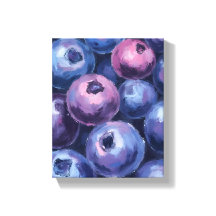 Bellos Blueberries | Pintura de frutas