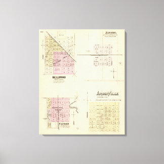 Lienzo Bellwood, Risings, Ulysses, Arborville, Nebraska