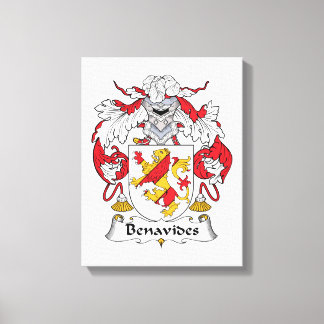 Lienzo Benavides Family Crest