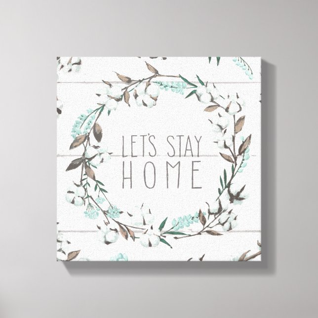 Lienzo Bendición VII | Quedémonos en casa (Anverso)