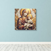 Bendita Madre María y Niño Jesús | Religoius