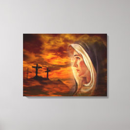 Lienzo Bendita Virgen María - Madre de Dios