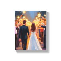 Bengalas de boda | Celebración de matrimonio pinta