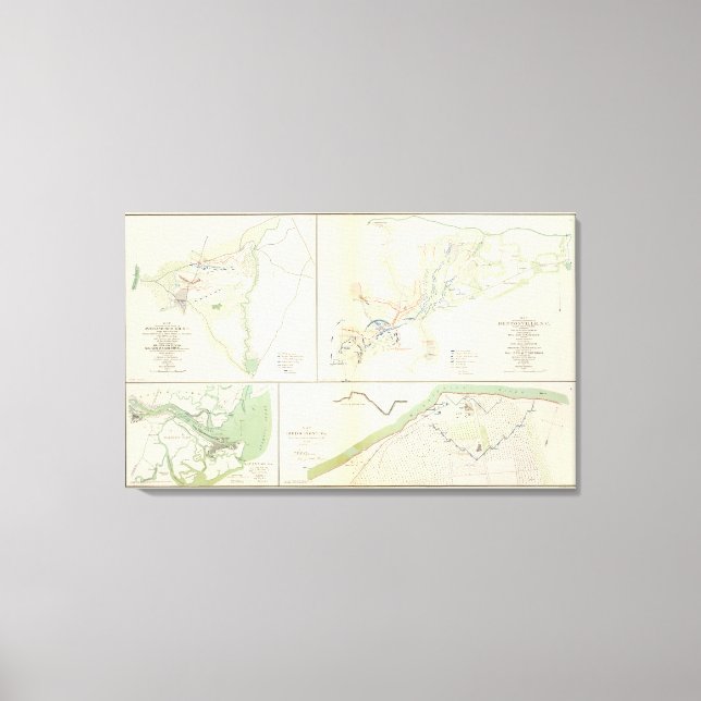 Lienzo Bentonville, NC (Anverso)
