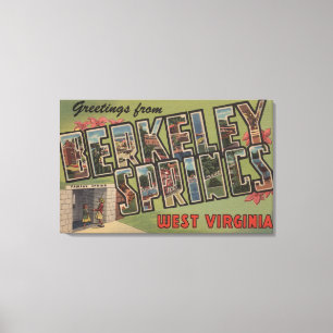 Lienzo Berkeley Springs, Virginia Occidental
