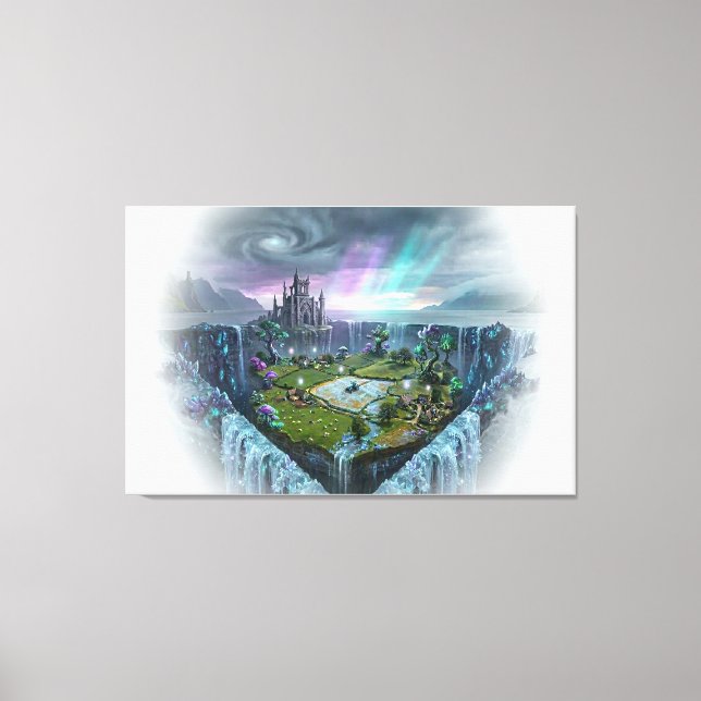 Lienzo Bermuda Rhombus: The Hidden Sanctuary (Anverso)