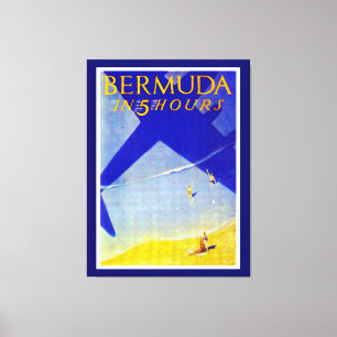 Lienzo Bermudas en 5 horas