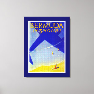 Lienzo Bermudas en 5 horas - M