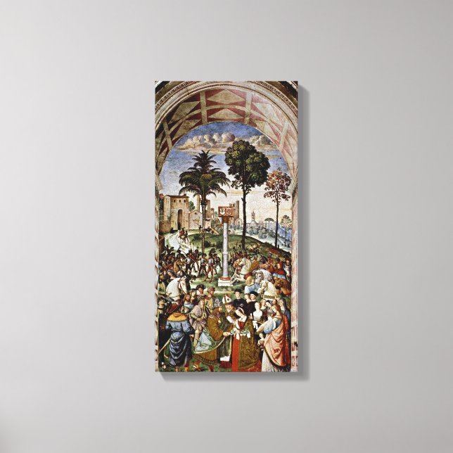 Lienzo Bernardino di Betto - Eleanor de Portugal (Anverso)