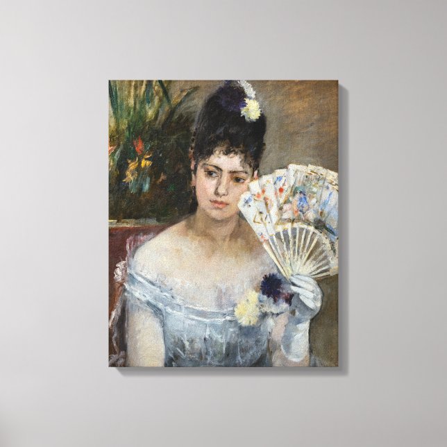 Lienzo Berthe Morisot - En el Baile (Anverso)