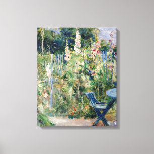 Lienzo Berthe Morisot - Rosas Trébol / Malvarrosas