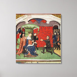 Lienzo Bertrand du Guesclin antes de Carlos V