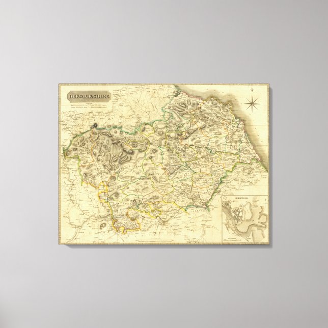 Lienzo Berwickshire (Anverso)