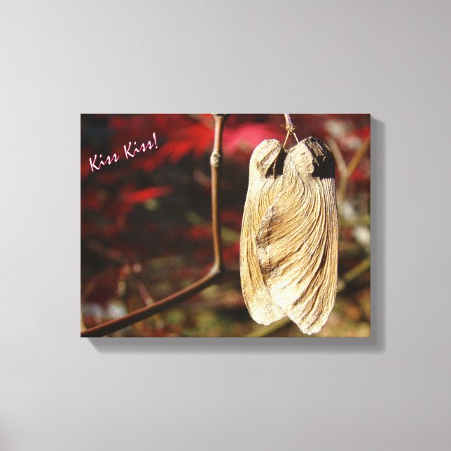 Lienzo ¡Beso! (Anverso)