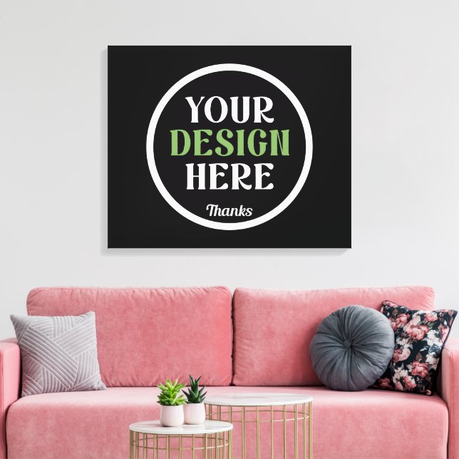 Lienzo beso de hershey®, único, elegante y minimalista, p (Insitu (Sala de estar))