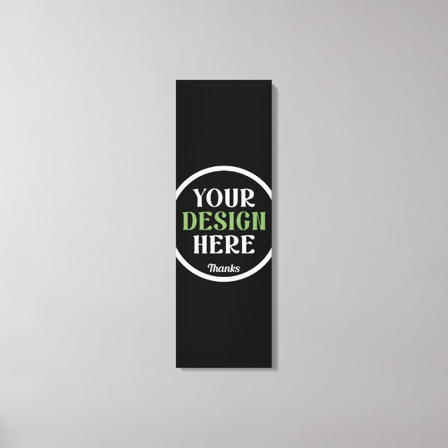 Lienzo beso hershey® personalizado, único, elegante y min (Anverso)