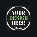 Lienzo beso hershey®'s personalizado, único, elegante y m<br><div class="desc">Este diseño es accesible para todos. Siéntase libre de personalizar el logotipo,  las imágenes,  el texto y los colores según sus preferencias. Muchas gracias.</div>