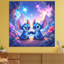 Lienzo Beste Freunde fürs Leben – Lilo & Stitch1