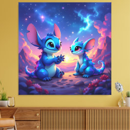 Lienzo Beste Freunde fürs Leben – Lilo & Stitch1