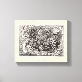 Lienzo Bestia Híbrida