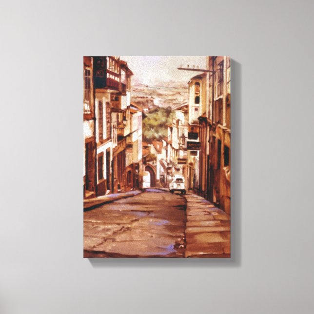 Lienzo Betanzos (A Coruña) (Anverso)