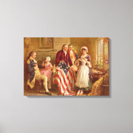 Lienzo Betsy Ross, 1777 (Historia de los Estados Unidos) 