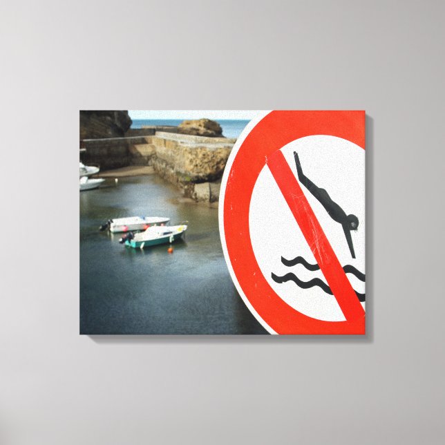 Lienzo Biarritz (Anverso)