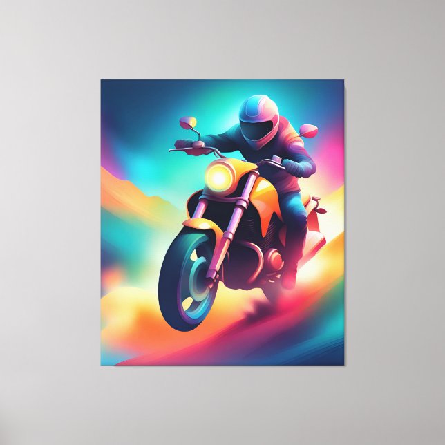 Lienzo bicicleta (Anverso)