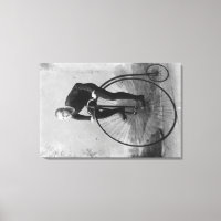 Bicicleta con fotografía de la rueda delantera gra