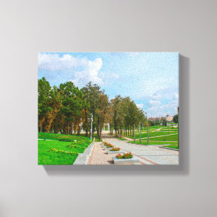 Lienzo Bielorrusia Б л а р с htminsk Arquitectura Citysca