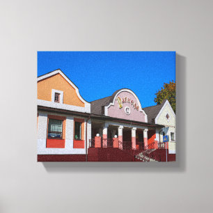 Lienzo Bielorrusia Б л а р с~ Mir ^^Burros Arquitectura