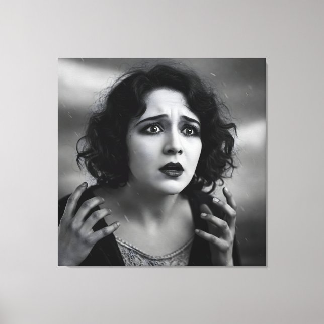 Lienzo ¡Bien jugado!, años 20 por Natasha Us (Anverso)