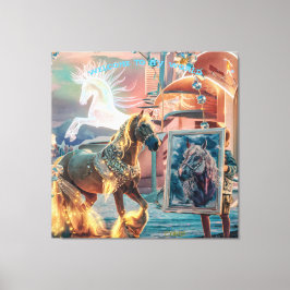 Lienzo Bienvenidos A Mi Mundo