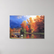 Bierstadt Sobre La Pintura De Saco