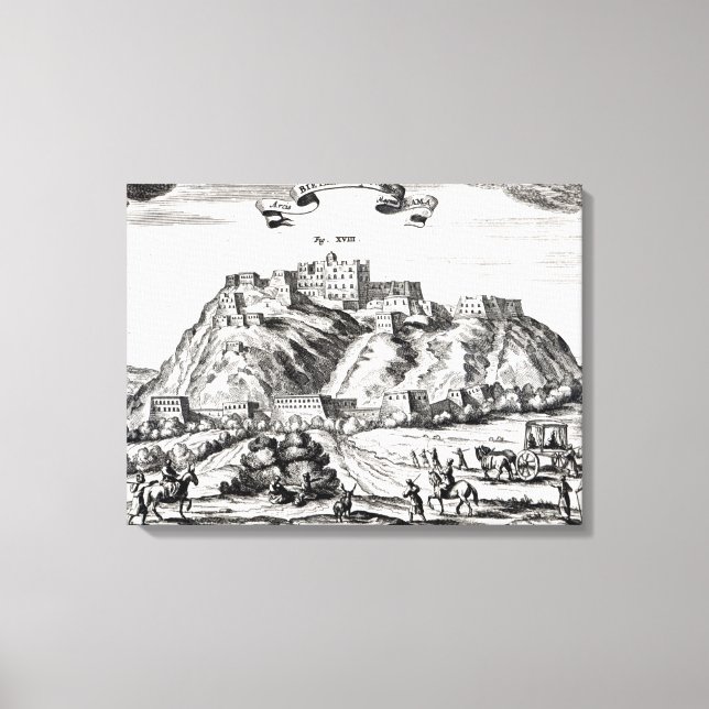 Lienzo Bietala, fortaleza de Lama el Grande (Anverso)