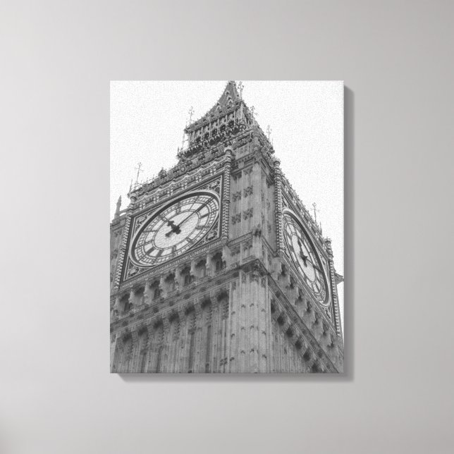 Lienzo Big Ben en Londres (Anverso)
