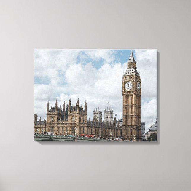 Lienzo Big Ben, Londres (Anverso)