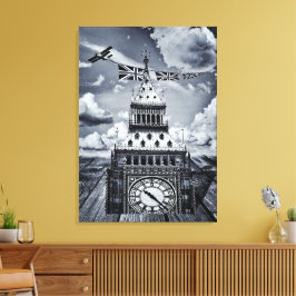Lienzo Big Ben Surreal British Art, London