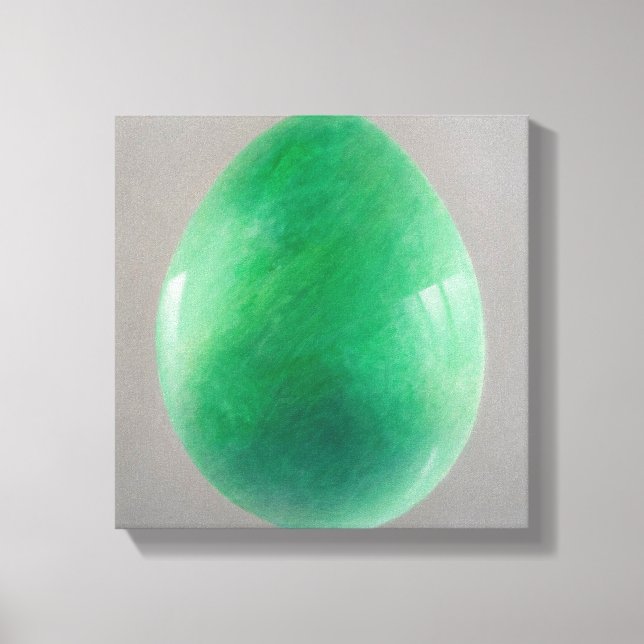 Lienzo Big Jade Egg (Anverso)