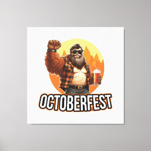 Lienzo Bigfoot de Oktoberfest