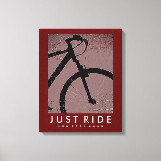 Lienzo BIKE Just Ride Feen Good Guay (Anverso)
