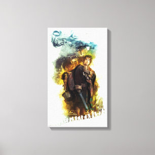 Lienzo BILBO BAGGINS™ & The Company of Dwarves Graphic