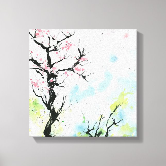 Lienzo Bild mit Frühling (Anverso)